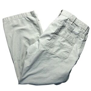 Columbia Beige Cargo Pants 38W 30L Omnishield Cotton Outdoor Utility Workwear